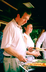 Jeff Mann at the carvery